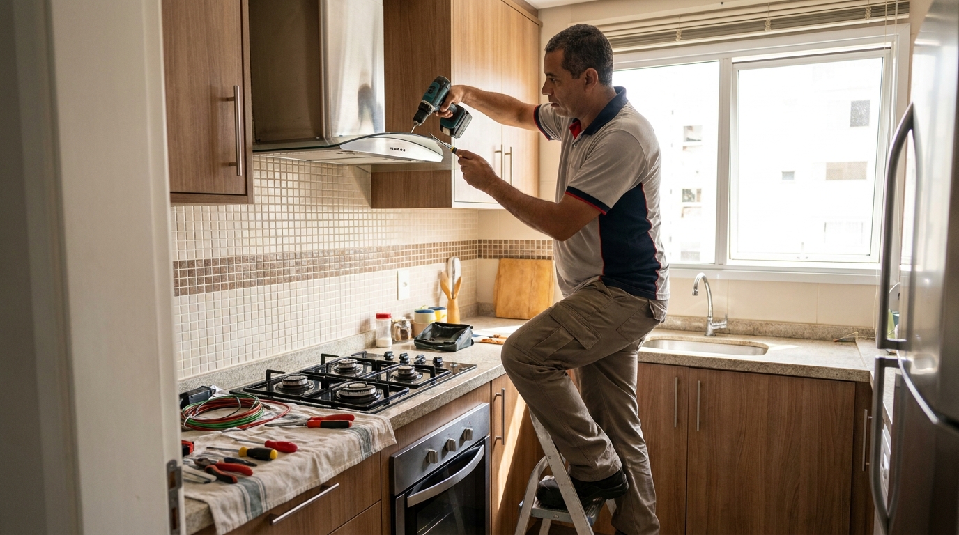 Instalação de Exaustor em Aracaju‑SE