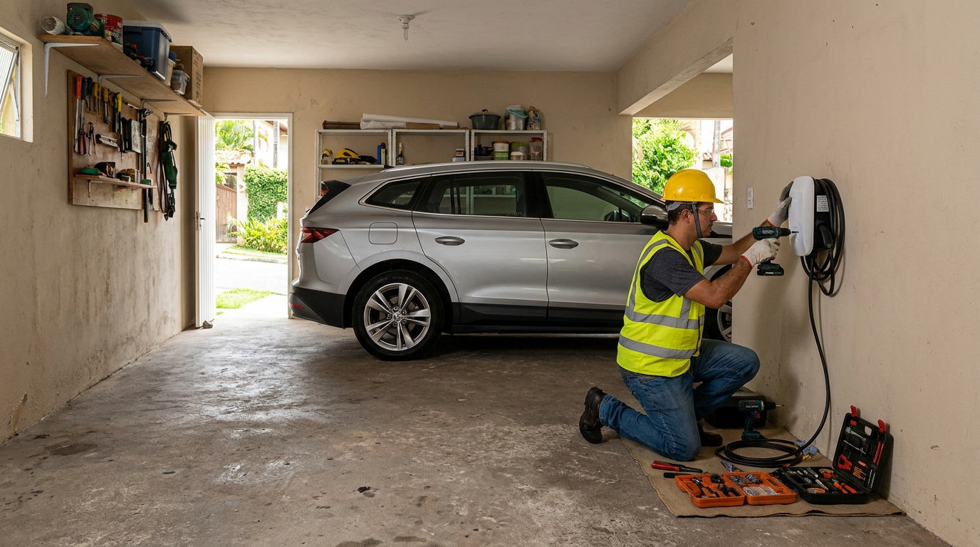 Instalação em Garagem ou Condomínio no Bugio, Aracaju‑SE