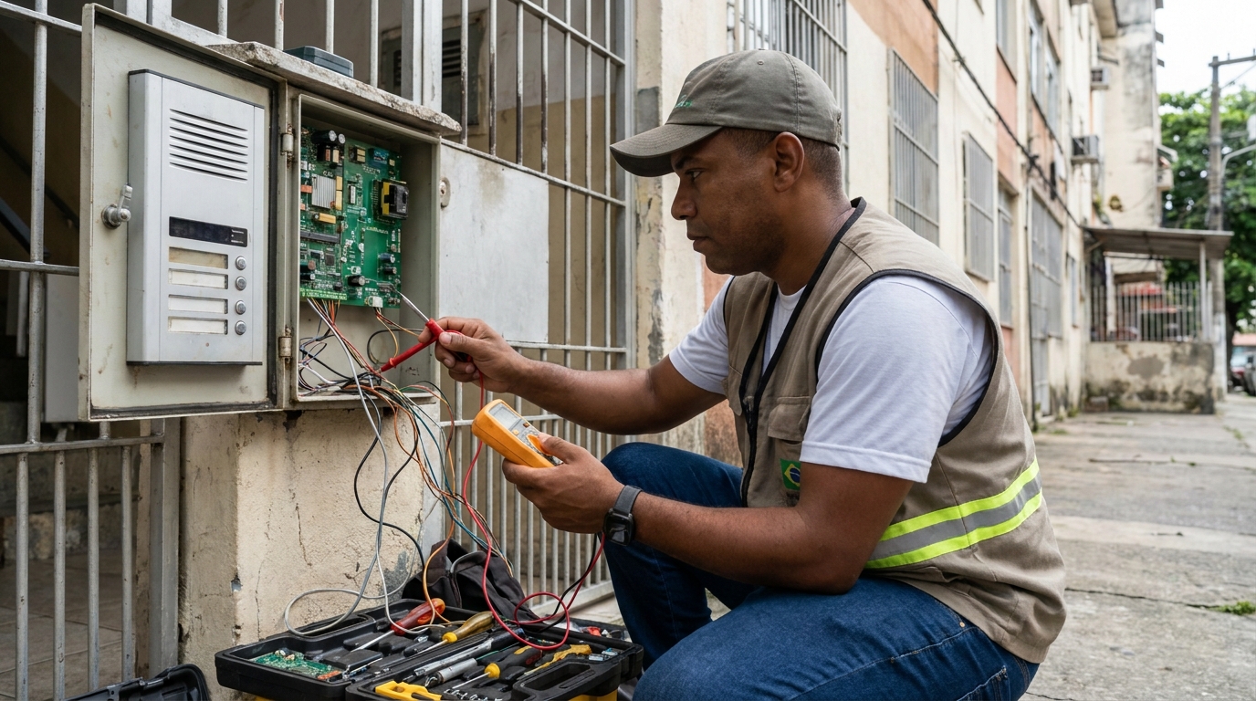 Reparo de Placa e Campainha em São José, Aracaju‑SE